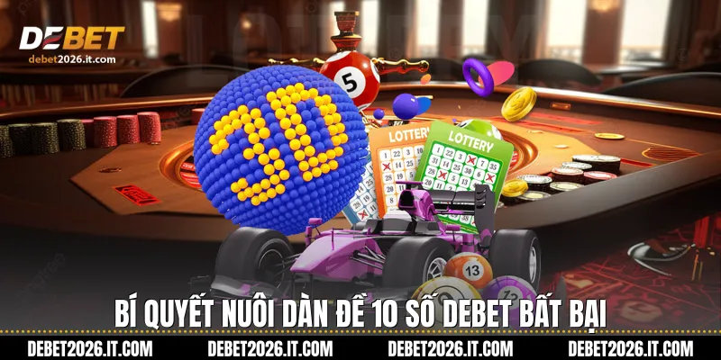 Bí quyết nuôi dàn đề 10 số Debet bất bại