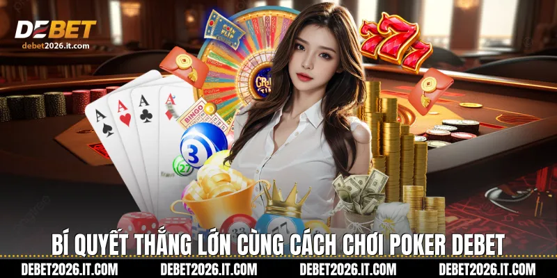 Bí quyết thắng lớn cùng cách chơi Poker Debet
