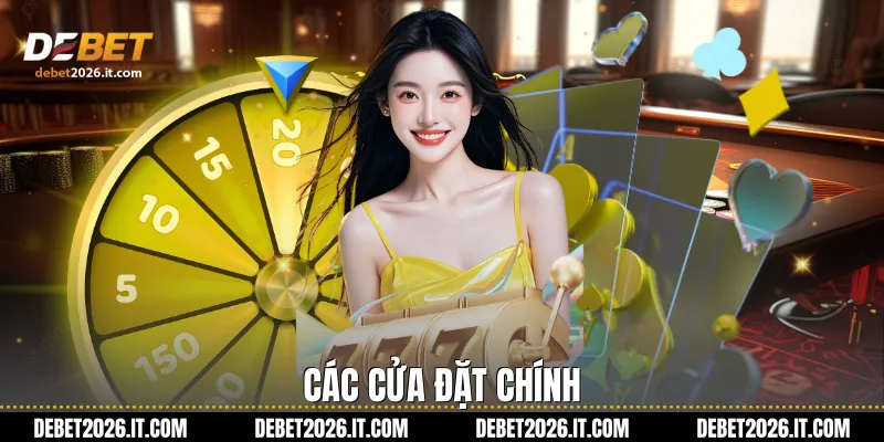 Các cửa đặt chính