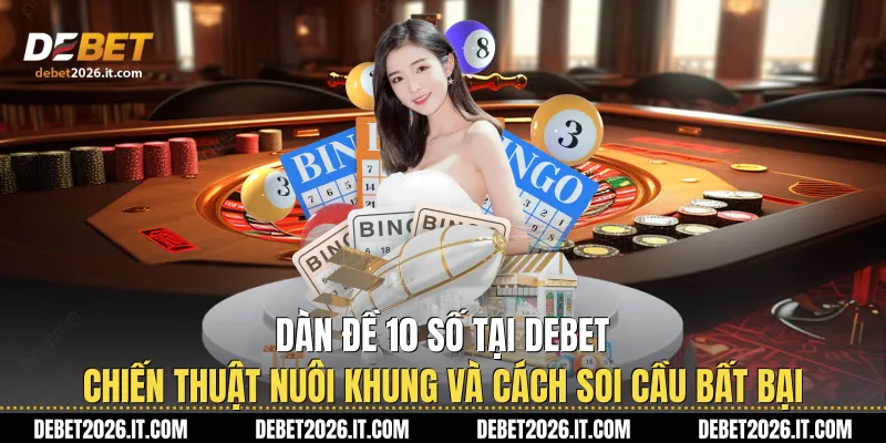 Dàn Đề 10 Số Tại Debet - Chiến Thuật Nuôi Khung Và Cách Soi Cầu Bất Bại