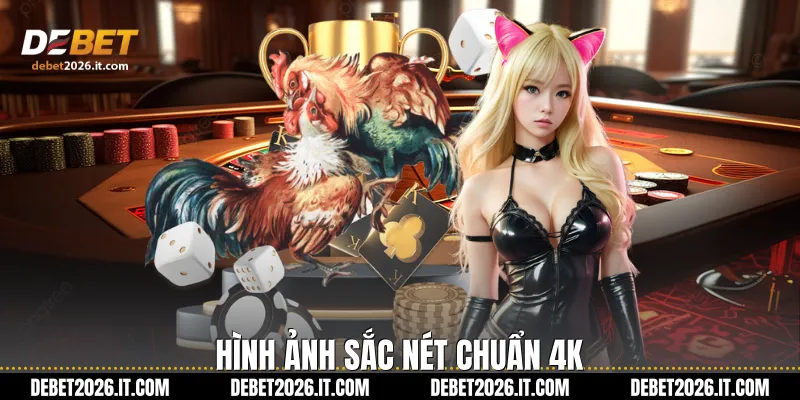 Hình ảnh sắc nét chuẩn 4K