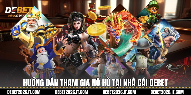 Hướng dẫn tham gia Nổ hũ tại nhà cái Debet