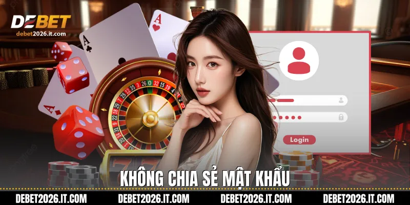 Không chia sẻ mật khẩu
