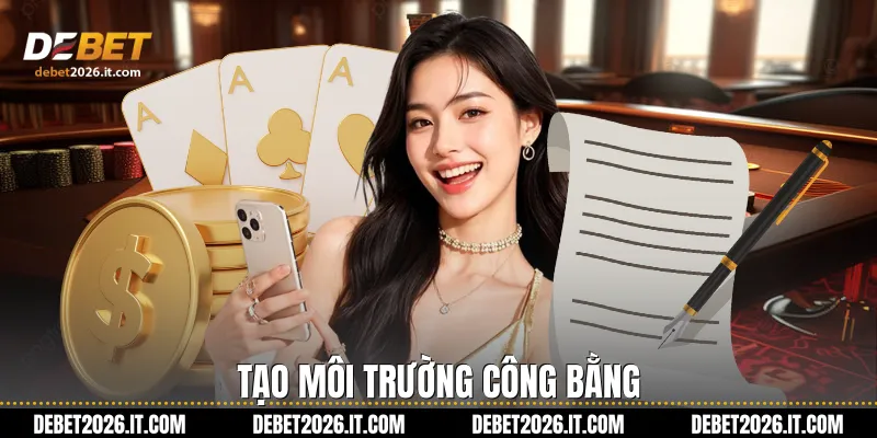 Tạo môi trường công bằng