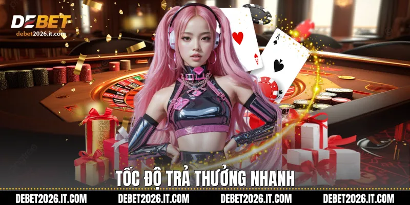 Tốc độ trả thưởng nhanh