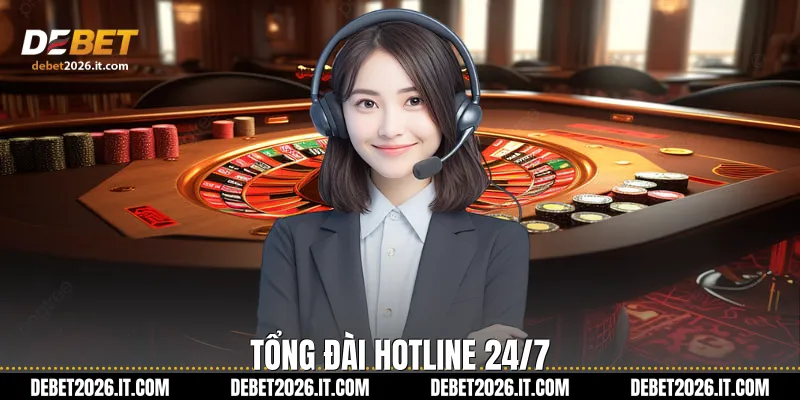 Tổng đài hotline 24/7